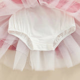 Toddler Girl's Red Heart Tutu Dress