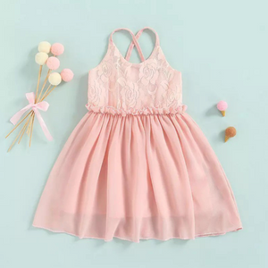 Blush Pink Summer Dress for Babies & Toddlers