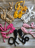 Baby Girl Lace Up Sandals - Baby Gladiator Sandals - White Pink Yellow Gold