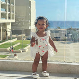 Pink Flamingo Baby Romper | Flamingo 1st Birthday Outfit | Flamingo Summer Birthday